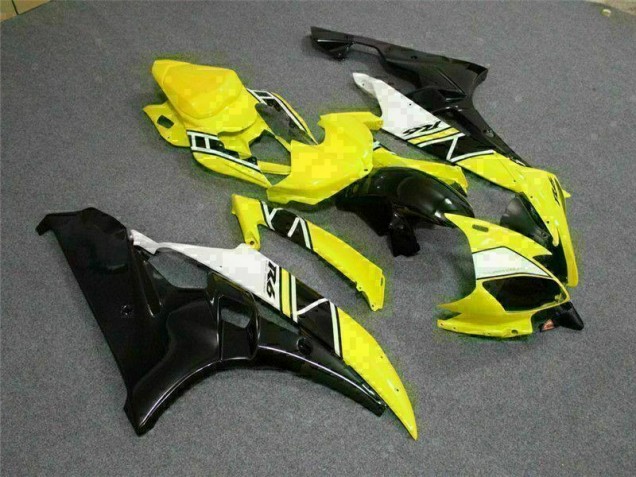 Amarillo ABS Plástica R6 06-07 Amarillo ABS Plástica R6 06-07
