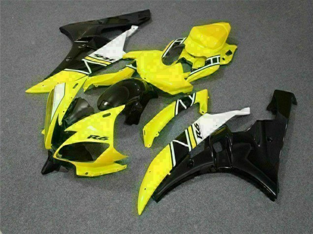 Amarillo ABS Plástica R6 06-07 Amarillo ABS Plástica R6 06-07