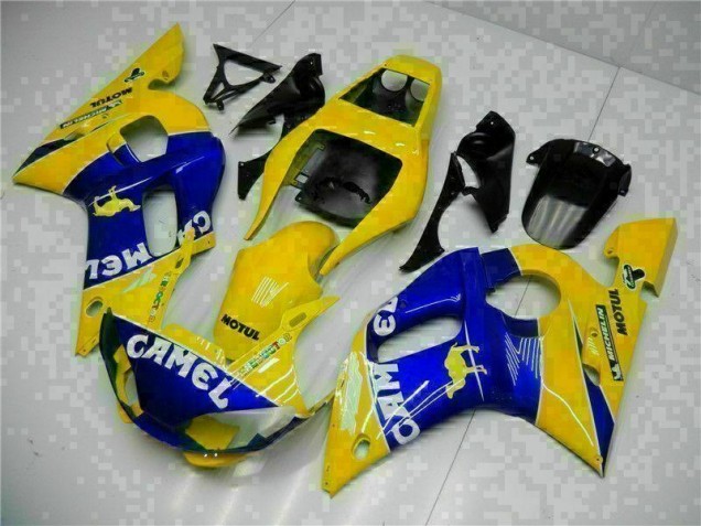 Amarillo Azul ABS Plásticos R6 98-02 Amarillo Azul ABS Plásticos R6 98-02