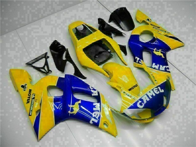 Amarillo Azul ABS Plásticos R6 98-02 Amarillo Azul ABS Plásticos R6 98-02