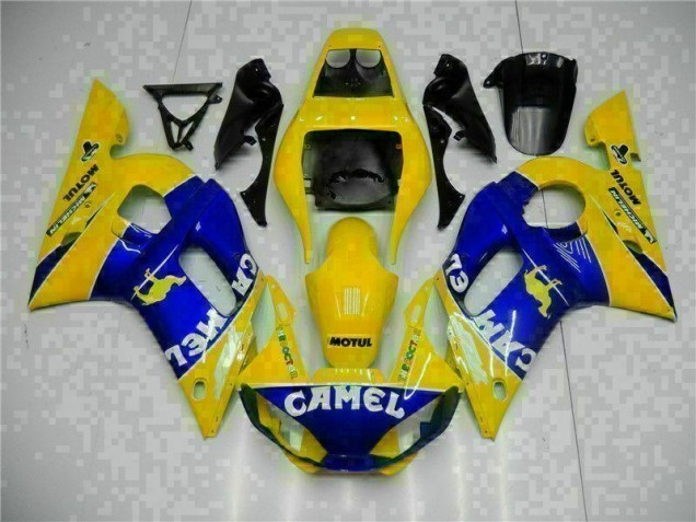 Amarillo Azul ABS Plásticos R6 98-02 Amarillo Azul ABS Plásticos R6 98-02