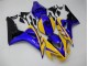 Amarillo Azul Carenado CBR 1000 RR 06-07 Amarillo Azul Carenado CBR 1000 RR 06-07