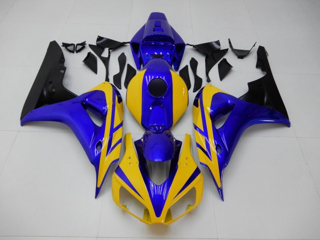 Amarillo Azul Carenado CBR 1000 RR 06-07 Amarillo Azul Carenado CBR 1000 RR 06-07