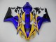 Amarillo Azul Carenado CBR 1000 RR 06-07 Amarillo Azul Carenado CBR 1000 RR 06-07