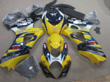Amarillo Azul Carenado GSXR 1000 K7 07-08