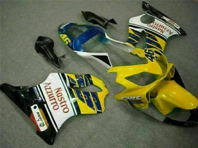 Amarillo Blanco Carenado CBR 600 F4i 01-03 Amarillo Blanco Carenado CBR 600 F4i 01-03