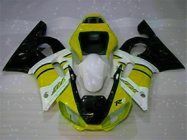 Amarillo Blanco Carenado R6 98-02