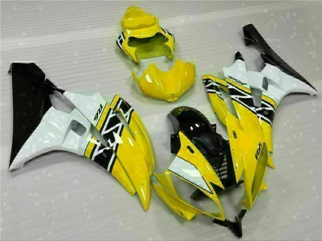 Amarillo Blanco Negro Plástica R6 06-07