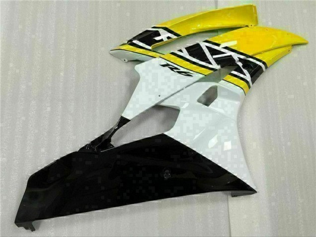 Amarillo Blanco Negro Plástica R6 06-07