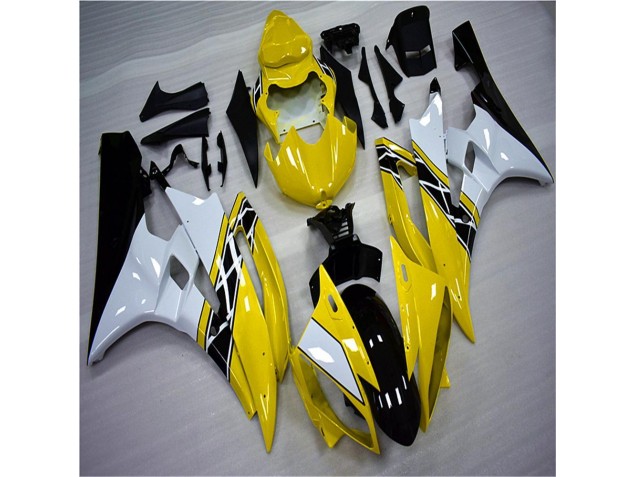 Amarillo Blanco Negro Plástico R6 06-07