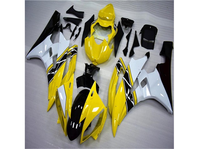 Amarillo Blanco Negro Plástico R6 06-07