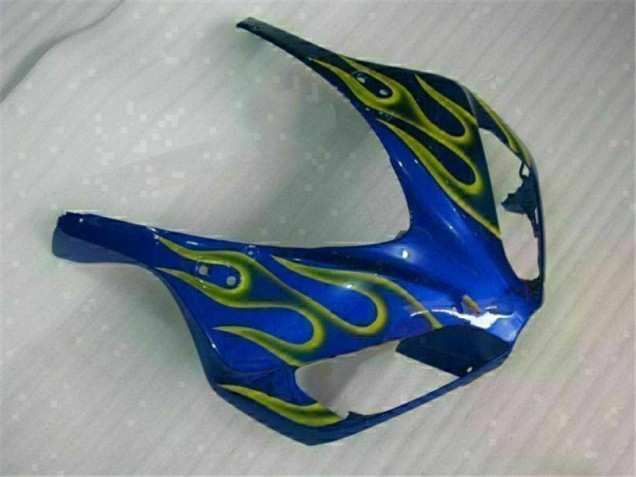 Amarillo Llama Azul Carenado CBR 1000 RR 06-07 Amarillo Llama Azul Carenado CBR 1000 RR 06-07