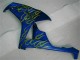 Amarillo Llama Azul Carenado CBR 1000 RR 06-07 Amarillo Llama Azul Carenado CBR 1000 RR 06-07