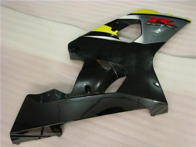 Amarillo Negro ABS Carenado GSXR 600 / 750 K4 04-05