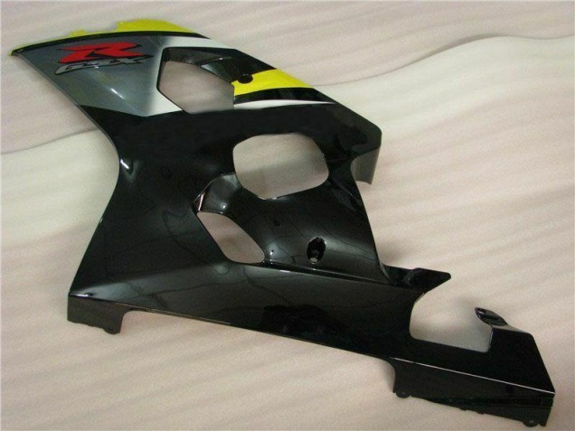 Amarillo Negro ABS Carenado GSXR 600 / 750 K4 04-05