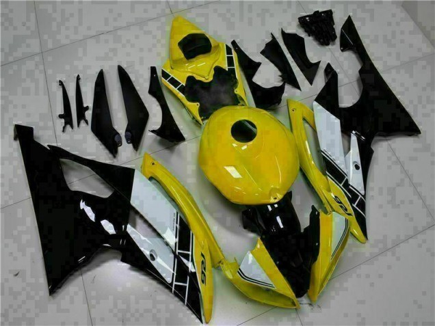 Amarillo Negro ABS Plástico R6 08-16