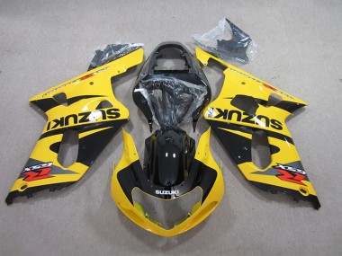 Amarillo Negro Carenado GSXR 600 K1 K2 K3 01-03