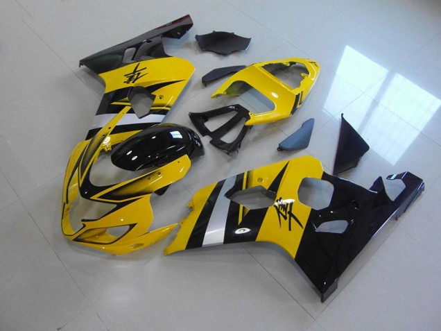Amarillo Negro Carenado GSXR 750 K4 04-05 Amarillo Negro Carenado GSXR 750 K4 04-05