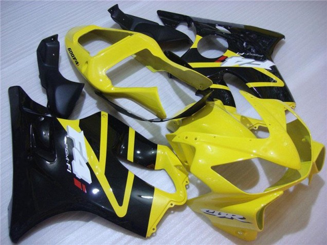 Amarillo Negro Carenado & Plástico CBR 600 F4i 01-03 Amarillo Negro Carenado & Plástico CBR 600 F4i 01-03