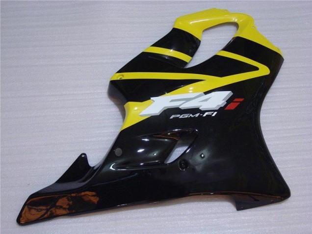 Amarillo Negro Carenado & Plástico CBR 600 F4i 01-03 Amarillo Negro Carenado & Plástico CBR 600 F4i 01-03