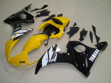 Amarillo Negro Carenado R6 03-05