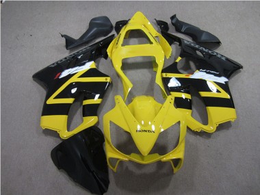 Amarillo Negro Kits Completo Carenado CBR 600 F4i 01-03