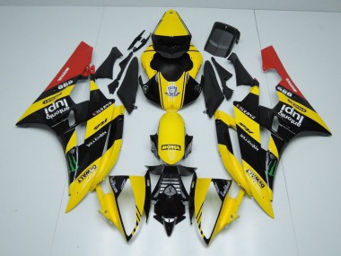 Amarillo Negro Monster Carenado R6 06-07