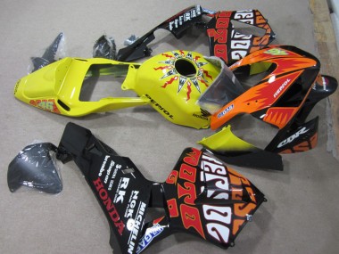 Amarillo Negro Repsol 46 Carenado CBR 600 RR 03-04