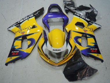 Amarillo Púrpura Carenado GSXR 600 K1 K2 K3 01-03