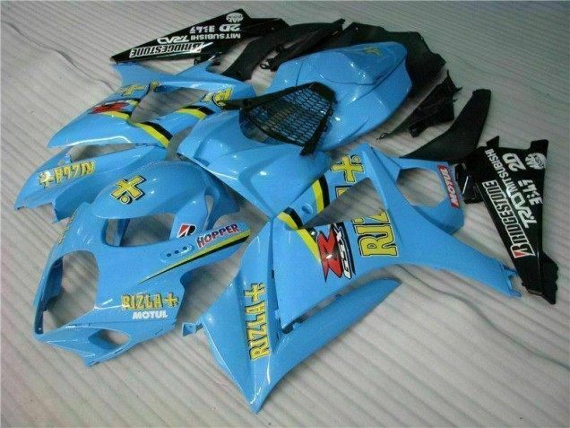 Azul ABS Plástico GSXR 1000 K7 07-08 Azul ABS Plástico GSXR 1000 K7 07-08
