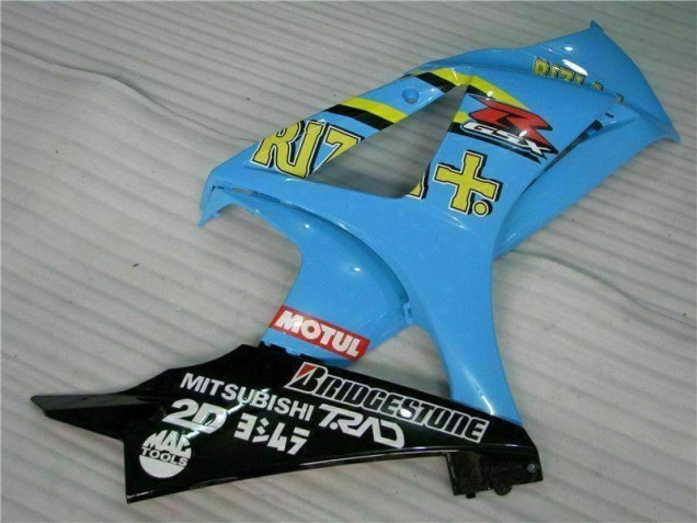 Azul ABS Plástico GSXR 1000 K7 07-08 Azul ABS Plástico GSXR 1000 K7 07-08