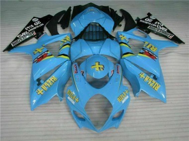 Azul ABS Plástico GSXR 1000 K7 07-08