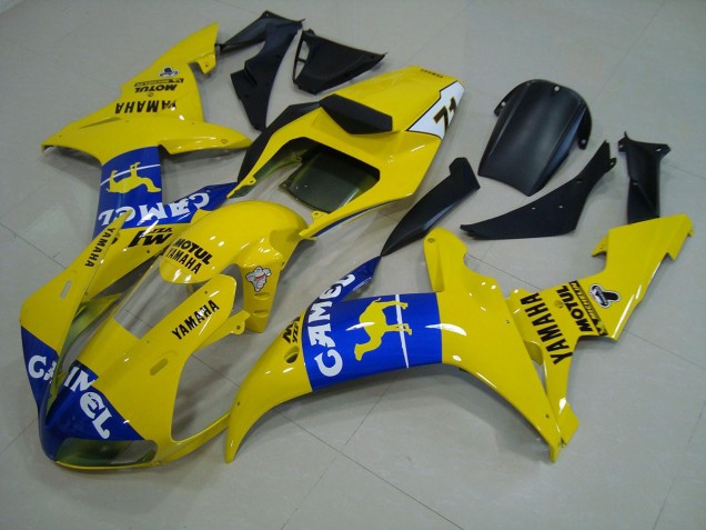 Azul Amarillo Carenado R1 02-03 Azul Amarillo Carenado R1 02-03