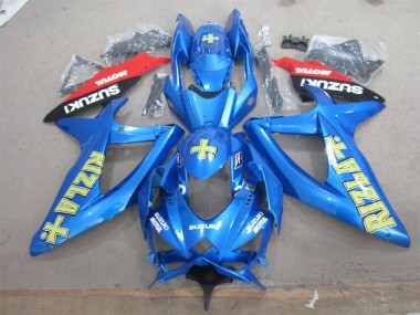 Azul Amarillo Rizla Blanco Motul Carenado GSXR 600 K8 08-10