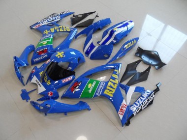 Azul Amarillo Rizla Kits Carenado GSXR 750 K6 06-07