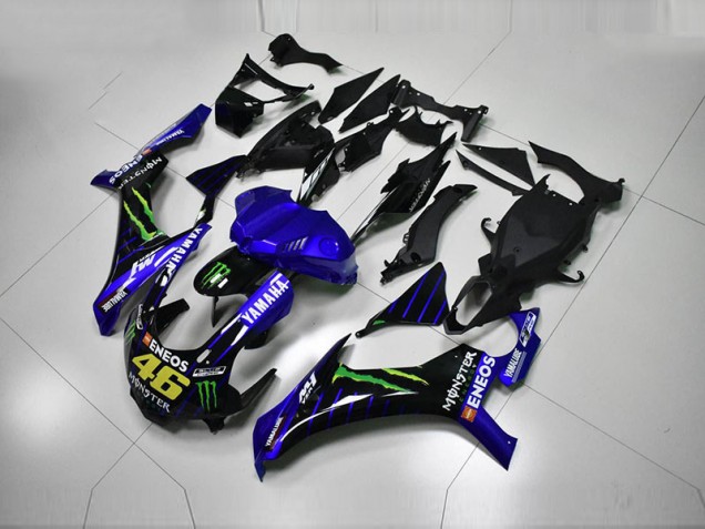 Azul Azul Blanco ENEOS 46 Monster Kit Carenado ABS Completo R1 15-19 Azul Azul Blanco ENEOS 46 Monster Kit Carenado ABS Completo R1 15-19