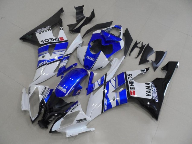 Azul Azul Blanco ENEOS Carenado R6 08-16 Azul Azul Blanco ENEOS Carenado R6 08-16