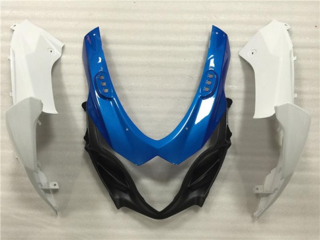 Azul Blanco ABS Kits Carenado GSXR 1000 K9 09-16 Azul Blanco ABS Kits Carenado GSXR 1000 K9 09-16