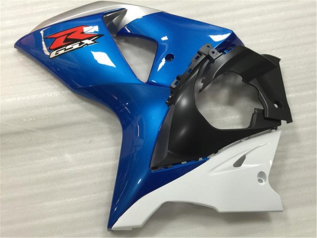 Azul Blanco ABS Kits Carenado GSXR 1000 K9 09-16 Azul Blanco ABS Kits Carenado GSXR 1000 K9 09-16