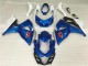 Azul Blanco ABS Kits Carenado GSXR 1000 K9 09-16 Azul Blanco ABS Kits Carenado GSXR 1000 K9 09-16