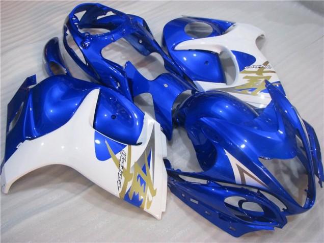Azul Blanco ABS Kits Carenado GSXR 1300 Hayabusa 08-19 Azul Blanco ABS Kits Carenado GSXR 1300 Hayabusa 08-19