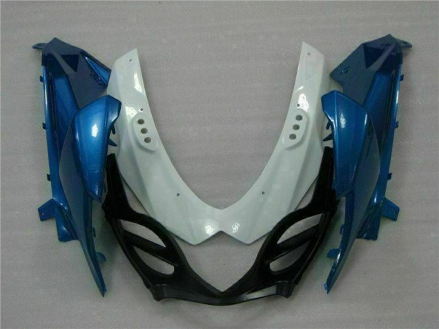 Azul Blanco ABS Plástica GSXR 1000 K9 09-16 Azul Blanco ABS Plástica GSXR 1000 K9 09-16