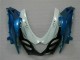 Azul Blanco ABS Plástica GSXR 1000 K9 09-16 Azul Blanco ABS Plástica GSXR 1000 K9 09-16