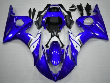 Azul Blanco ABS Plástica R6 03-05