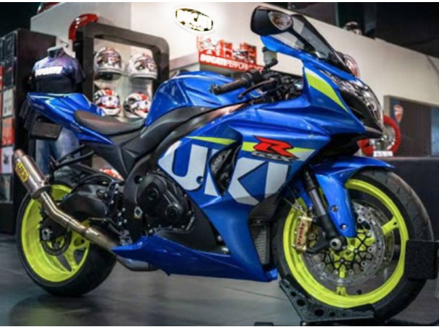 Azul Blanco ABS Plástico GSXR 1000 K9 09-16 Azul Blanco ABS Plástico GSXR 1000 K9 09-16