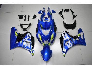 Azul Blanco Calcomanía Carenado GSXR 1000 17-23