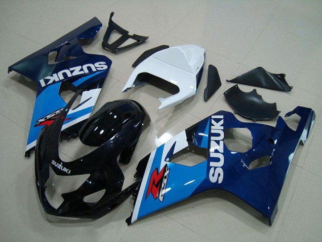 Azul Blanco Carenado GSXR 750 K4 04-05 Azul Blanco Carenado GSXR 750 K4 04-05