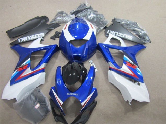 Azul Blanco Carenados GSXR 1000 K7 07-08 Azul Blanco Carenados GSXR 1000 K7 07-08