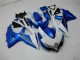 Azul Blanco Carrocería GSXR 600 / 750 K8 08-10 Azul Blanco Carrocería GSXR 600 / 750 K8 08-10