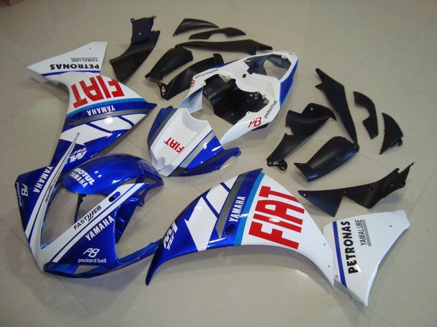 Azul Blanco Fiat Carenado R1 09-11 Azul Blanco Fiat Carenado R1 09-11